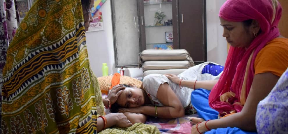 Pradyuman mothers pain shows in front of chief minister Nitish Kumar