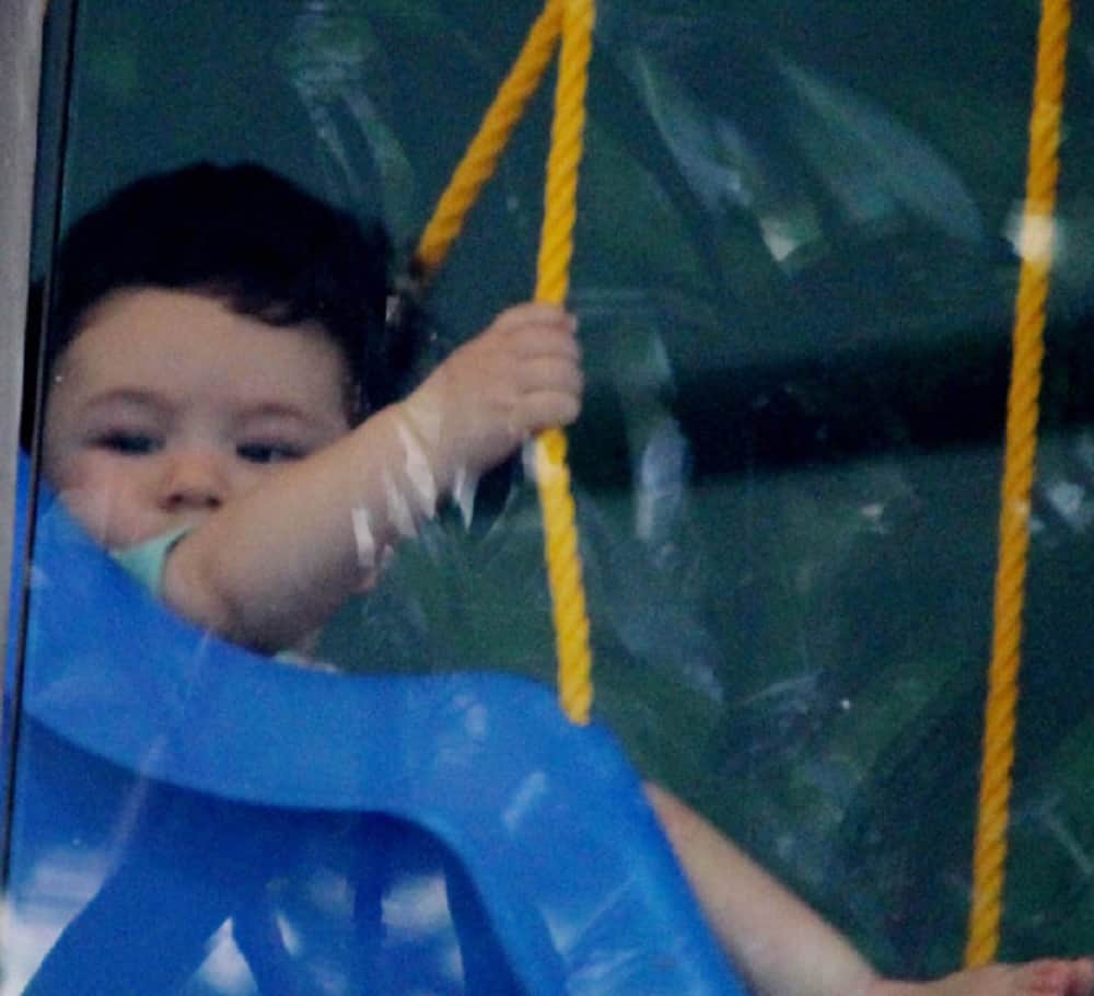 Taimur Ali Khan will swing right into your heart with his latest adorable pictures