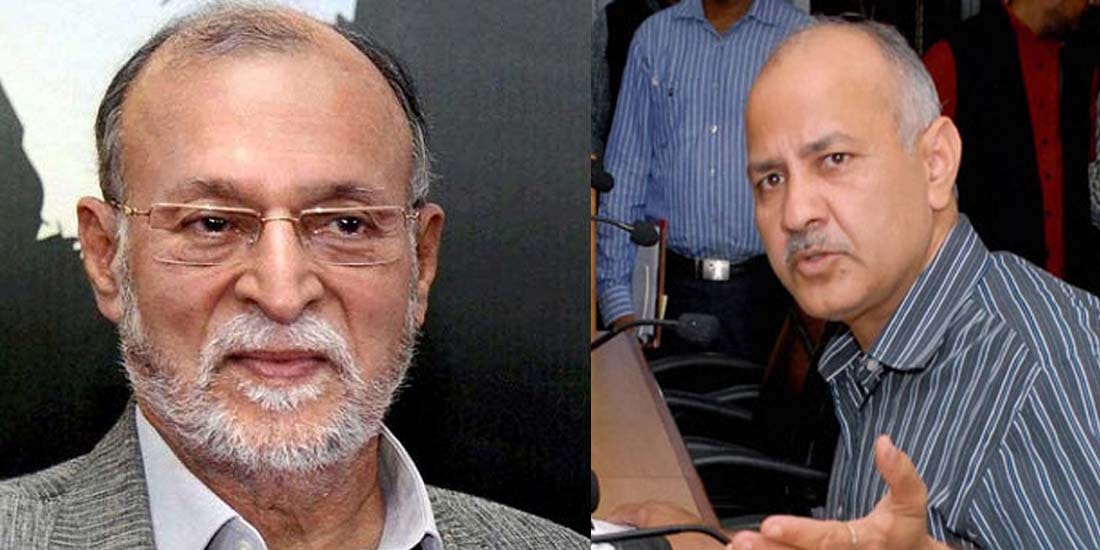 LG send Letter to Delhi Deputy Chief Minister for Schools Security concerns