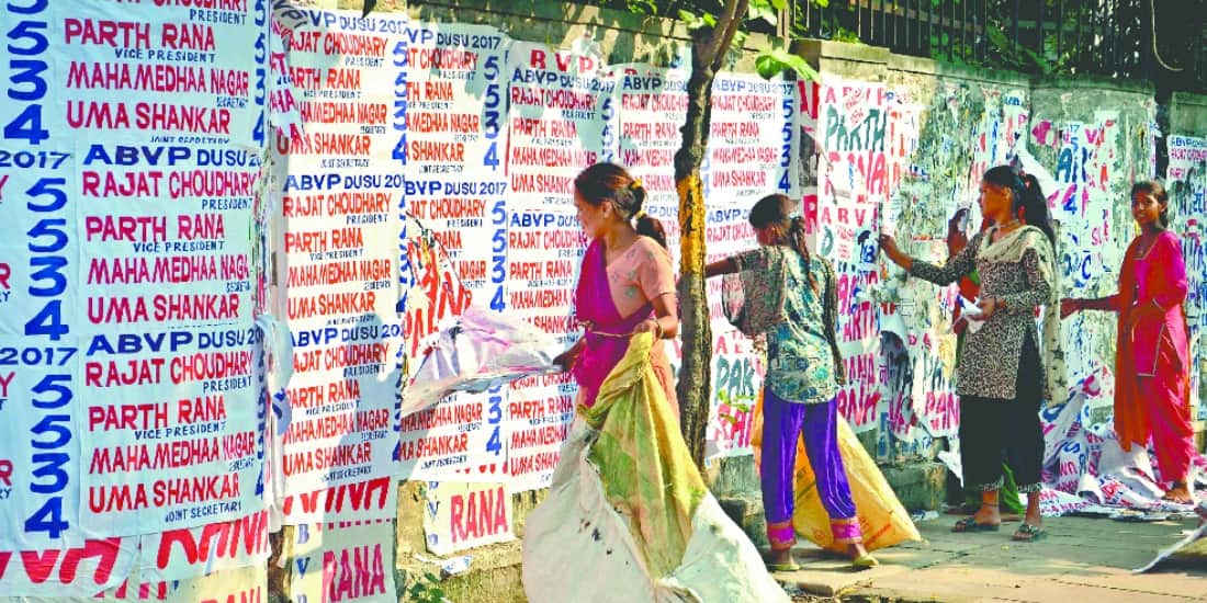 Ten major reasons of ABVP defeat in DUSU elections 2017