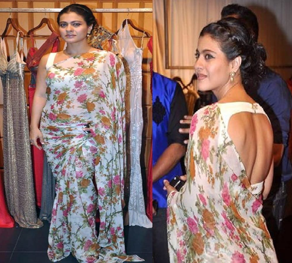 Bollywood actresses wear floral print on saree you can also try it 