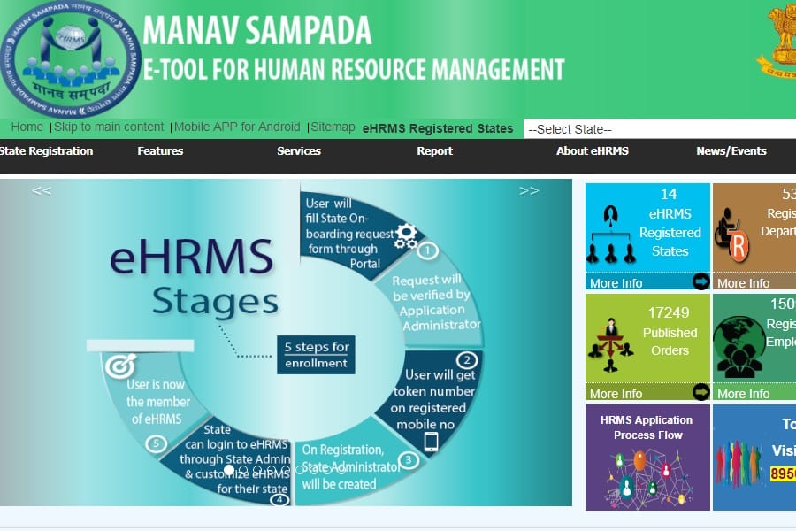 online website for government employee