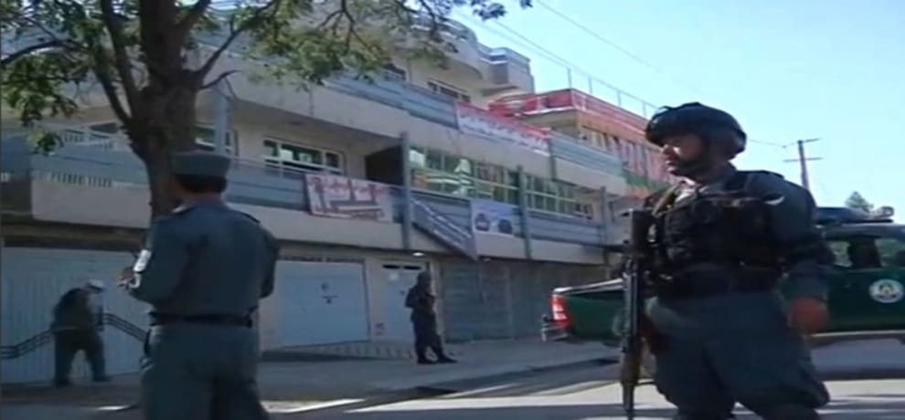 2 security force members killed in suicide bombing in kabul 