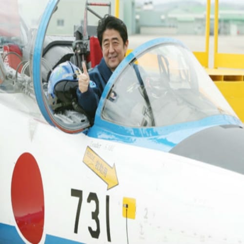 See the pictures of Japanese Prime Minister Shinzo Abes life