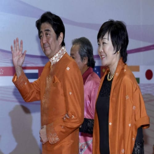 See the pictures of Japanese Prime Minister Shinzo Abes life
