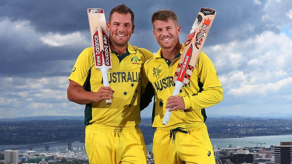 david warner hints about aaron finch comeback