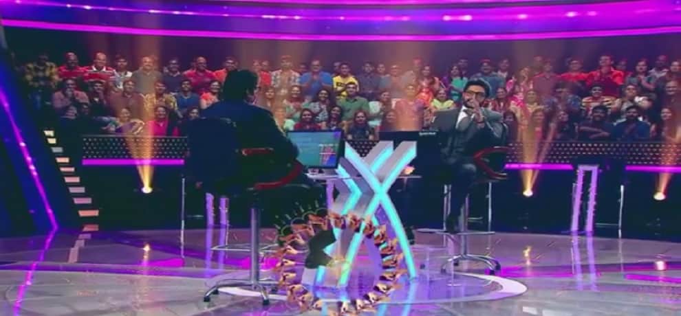 Amitabh Bachchan and Abhishek Bachchan exchanged there seats in KBC