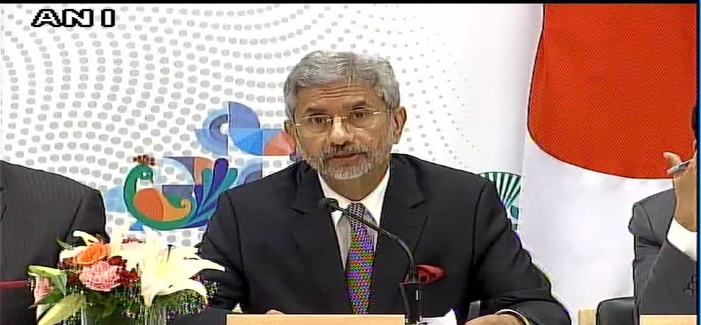 Military and civil agreements between Japan and India says Foreign Secretary S Jaishnakar