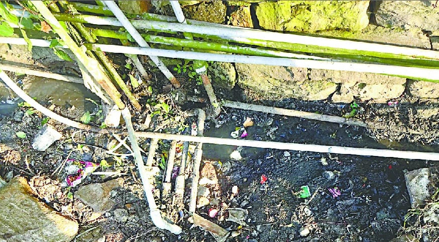 Dirty water drain