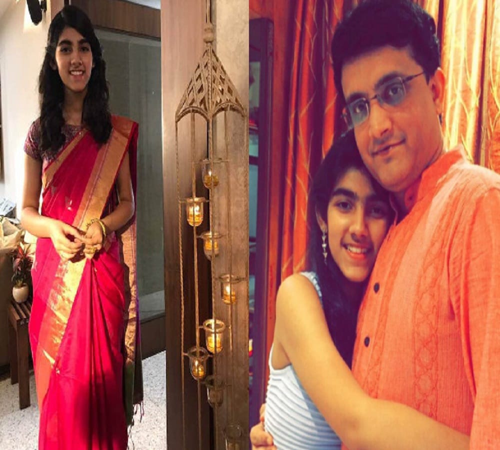 Former Captain of Indian cricket team Sourav Ganguly daughter Sana Ganguly is stylish like actress