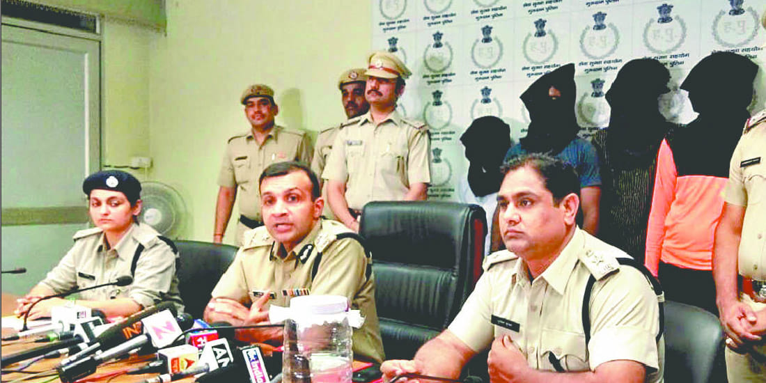 Master Mind arrest of Mandhpura rape and loot case 