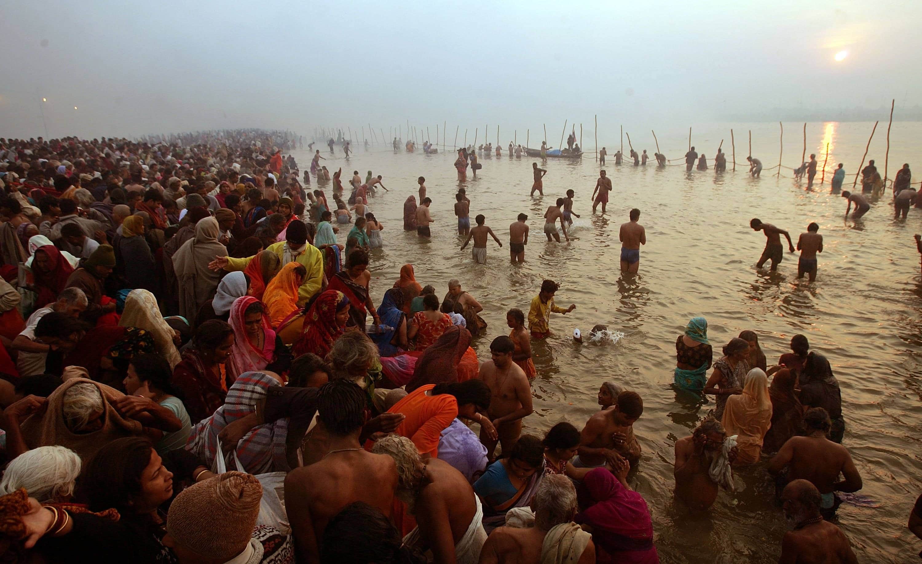 Maha Kumbh Mela 2018 in Kurukshetra of Haryana on 5 December