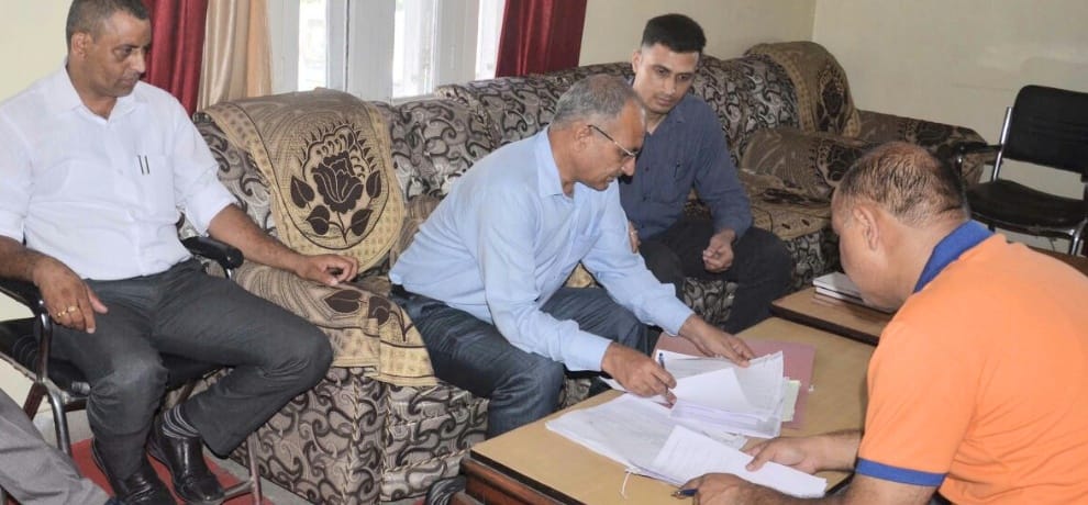 Vigilance raid in HRTC office hamirpur