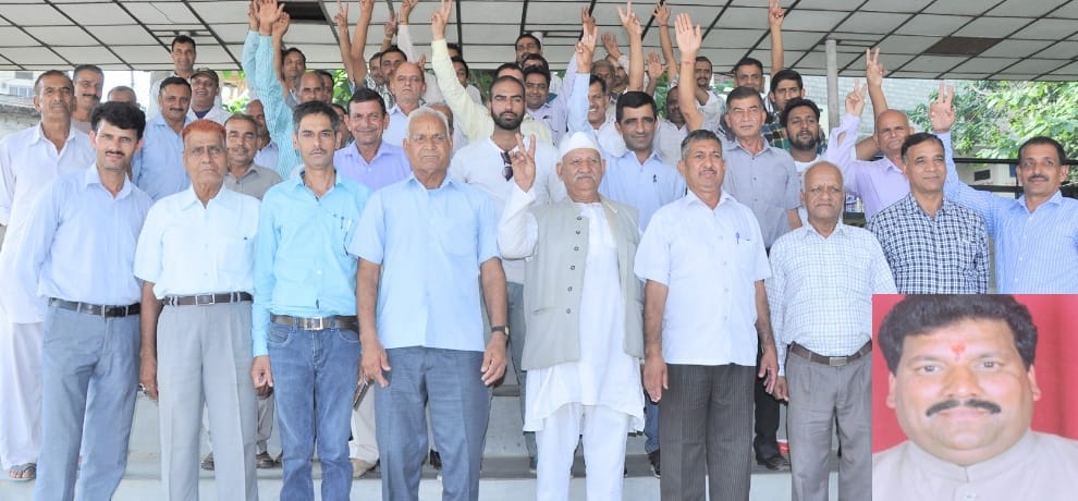 Himachal Hamirpur Mutiny against BJP EX MLA Baldev Sharma
