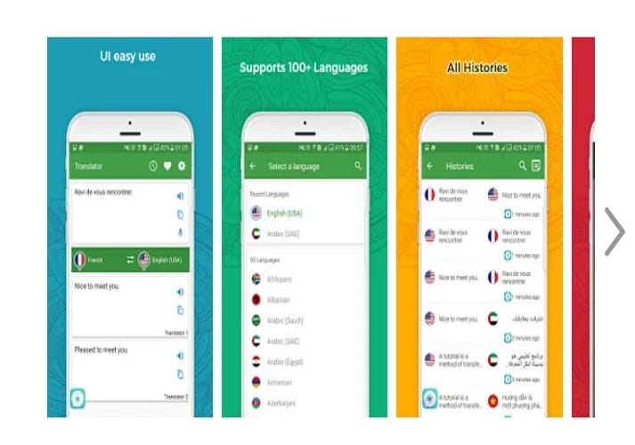 Translate text voice translator