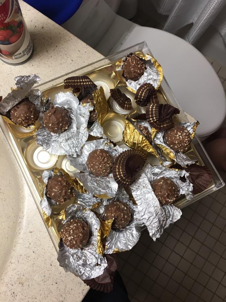  Woman Finds Maggots Wriggling Inside Chocolate
