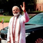 PM Modi BMW