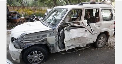 ASI's son died in a road accident in chandigarh