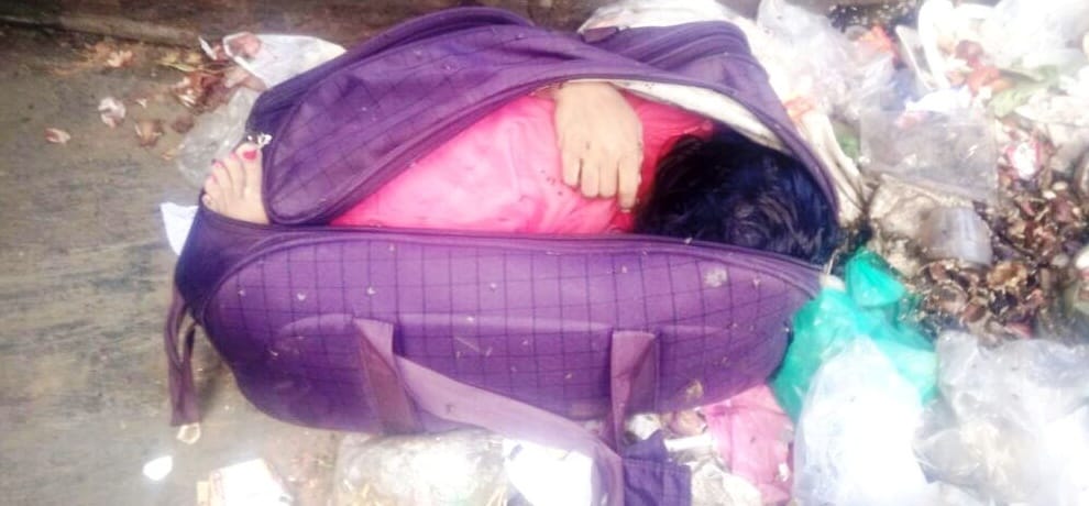 Himachal Solan Baddi Woman dead body found in Bag