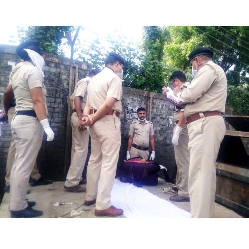 Himachal Solan Baddi Woman dead body found in Bag