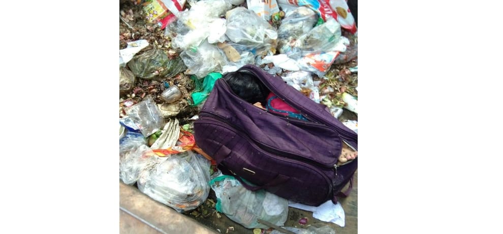 dead body of lady recovered from dustbin in baddi hp