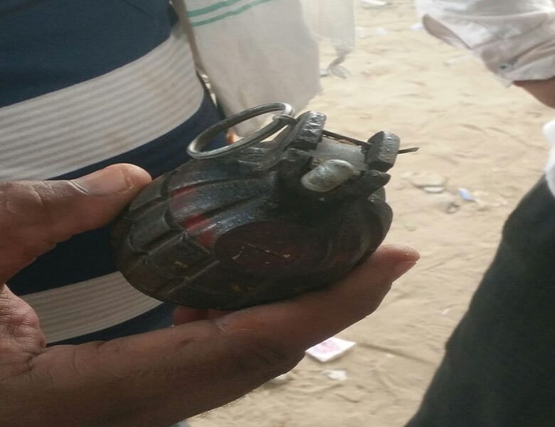 22 Things Like Bomb, Hand Grenade found in 200 Years Old Bawri in Pathankot