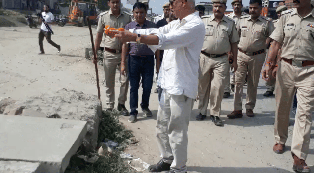 tension in behror town in due to case of pehlu khan death