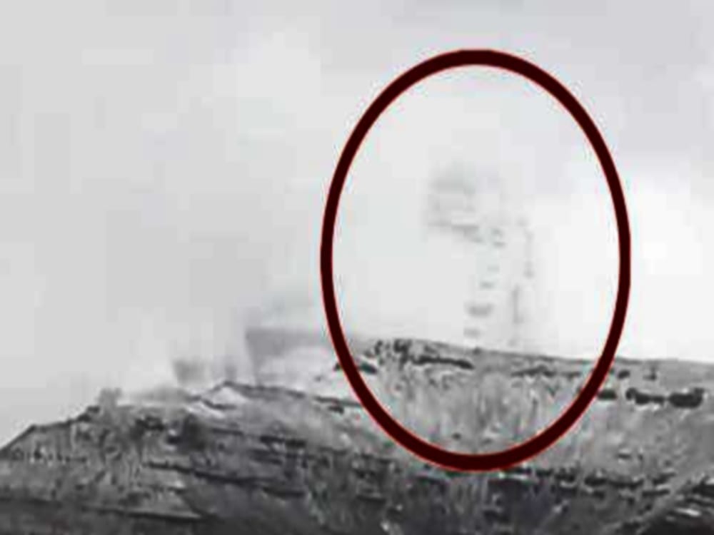 lord shiva shadow captured in camera on kailash mountain video viral
