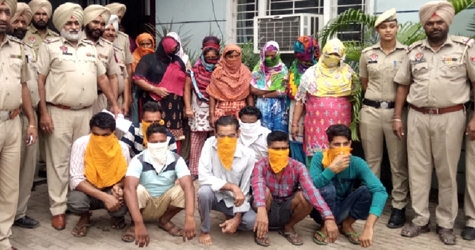 Sex racket busted in Mandi Gobindgarh, 16 arrested