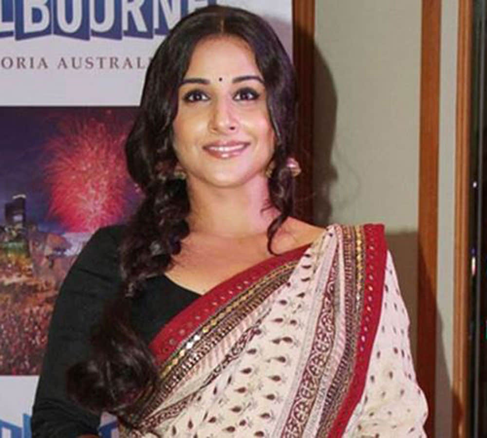 vidya balan revealed about kiss an woman on screen