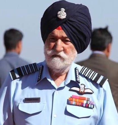 Marshal of Indian Air Force Arjan Singh state funeral today says home ministry