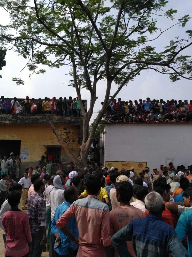 funeral of martyred soldier  in ballia with  honour