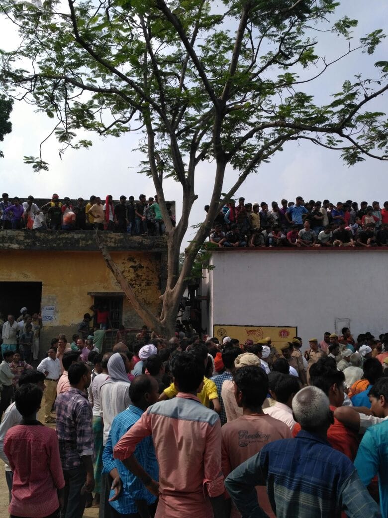 funeral of martyred soldier  in ballia with  honour