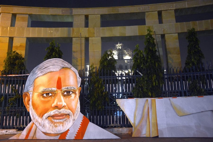 Birthday celebration of PM narendra modi in Uttar Pradesh.
