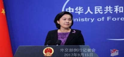 china says India and Japan should give clarification the issues