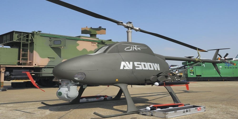 China performs unmanned helicopter demonstration