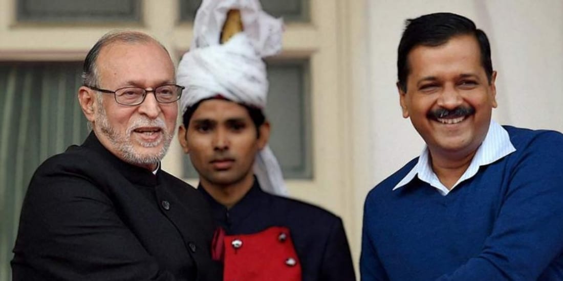 Delhi Government and lieutenant governor fight start again
