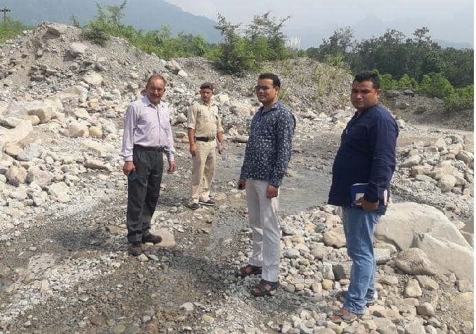 Drinking water lines of Puranagiri Dham