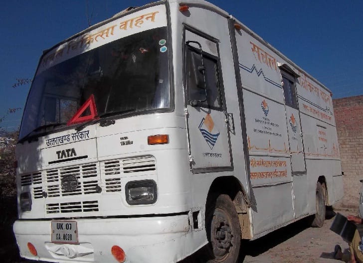 Jammed wheels of hospitals on the go