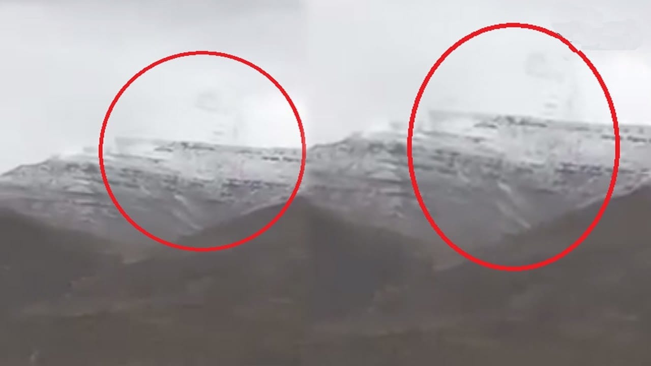 devotee capture lord shiva face in video