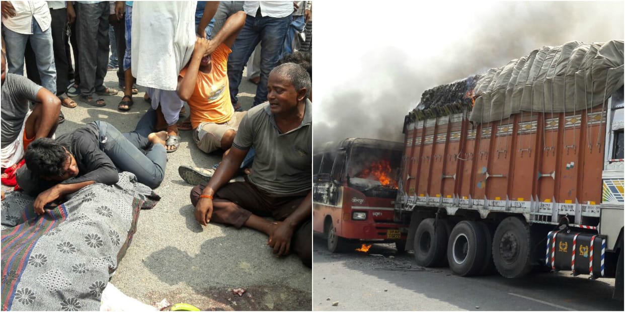outrage in mau after truck accident student killed