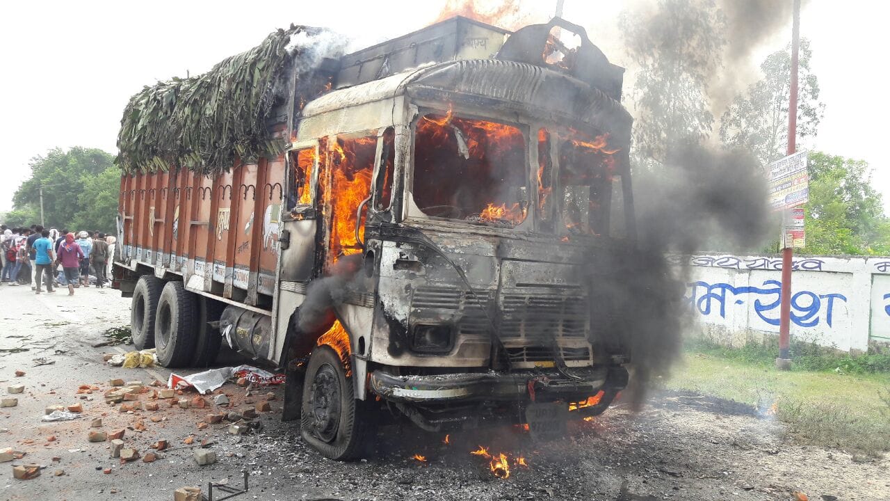 outrage in mau after truck accident student killed