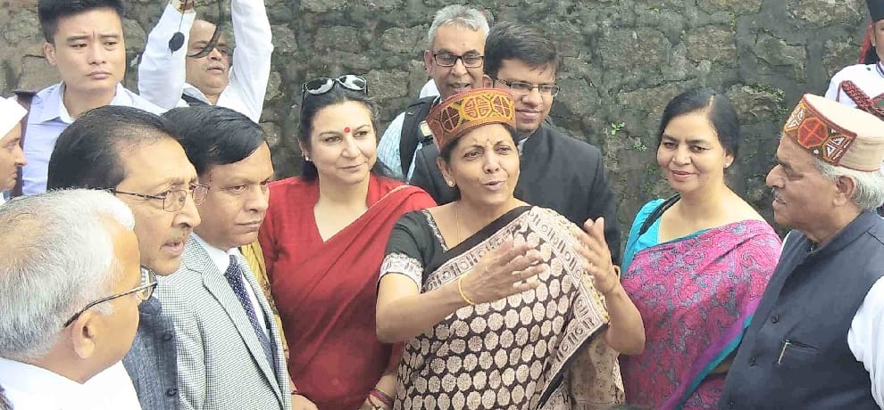 defence minister nirmala sitharaman visit to kasauli solan