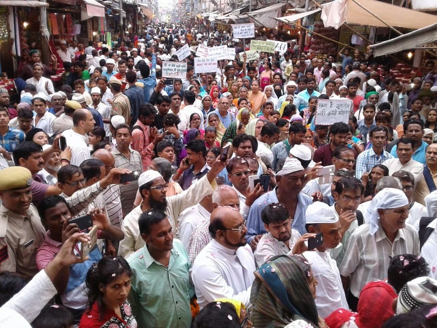 Khawaja's city reached 'Caravan A Mohabbat' rally