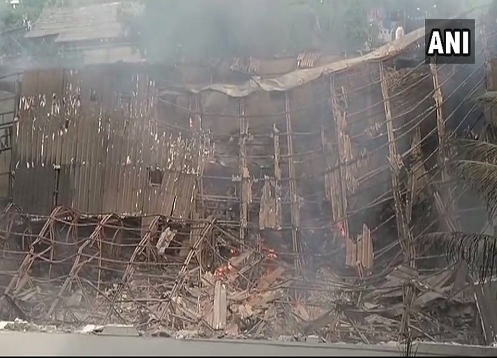 caught fire at RK studios in chembur