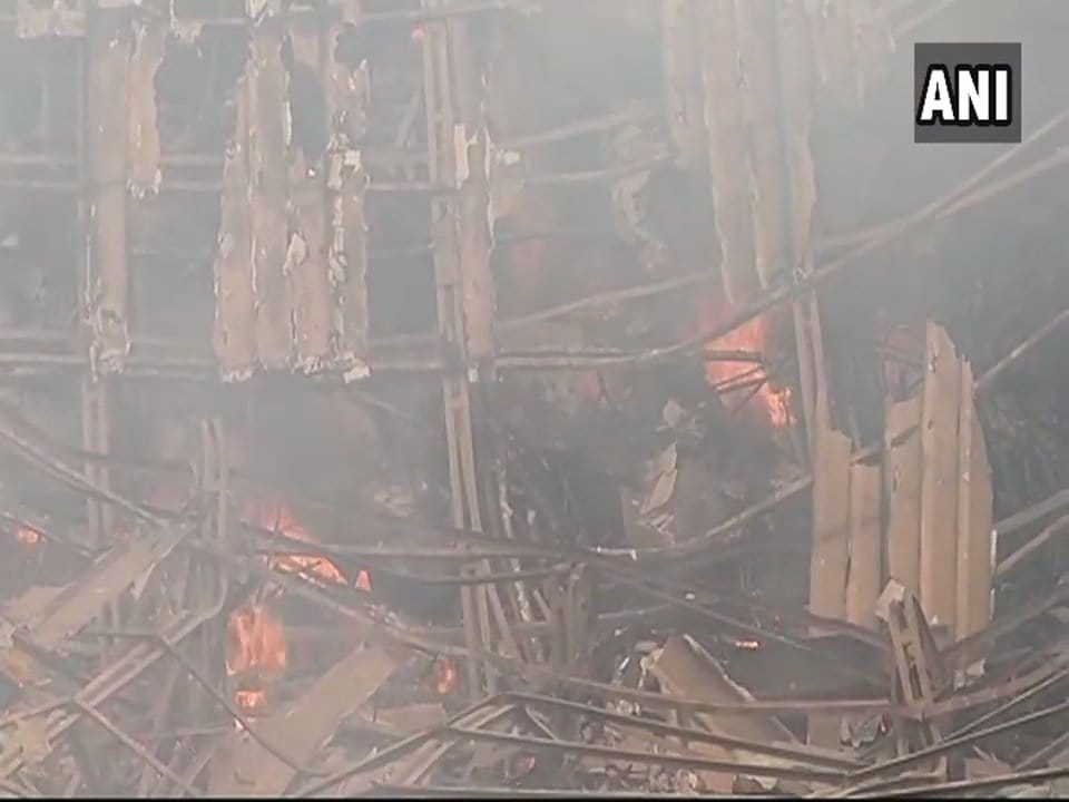 Fire broke out at Mumbai's RK Studio, 6 fire tenders in operation 