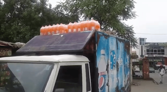 out dated Cold drink was being sold