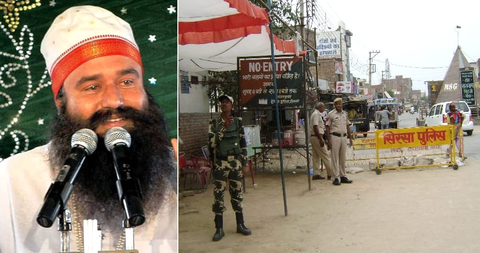 Ram Rahim Hearing In Murder Cases, Tight security around dera