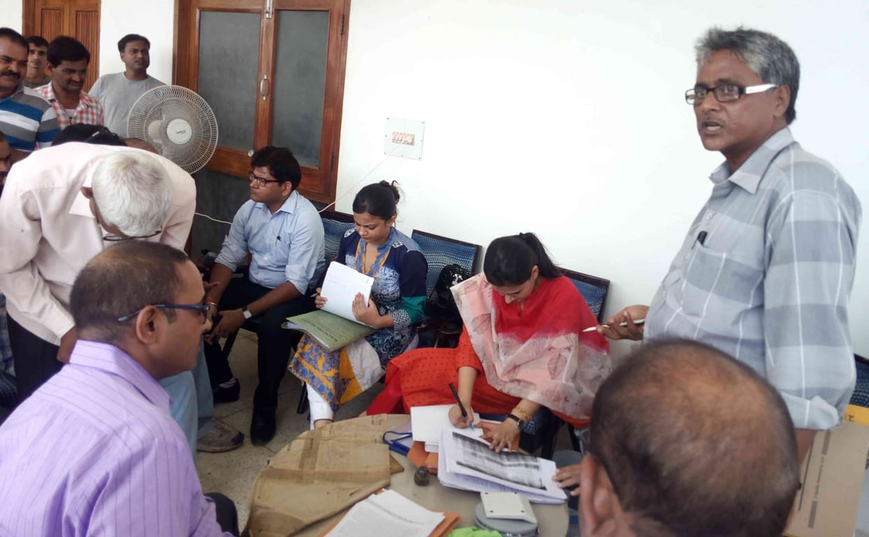 Farmers' land metering