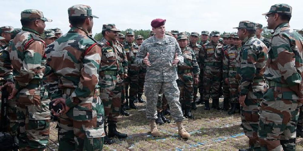 India and US forces start jointly War Practice 
